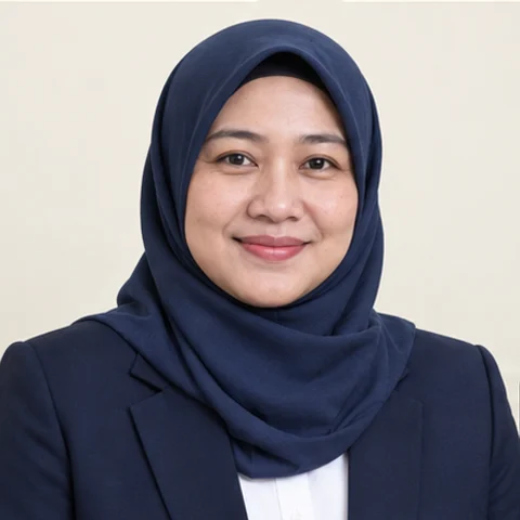 Potret ilustrasi Dewi Lestari, S.Pd., tokoh fiktif
